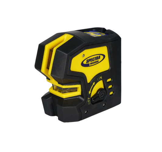 SpectraPrecision selbstnivellierender Kreuzlinienlaser LT20XG, grüner Laserstrahl