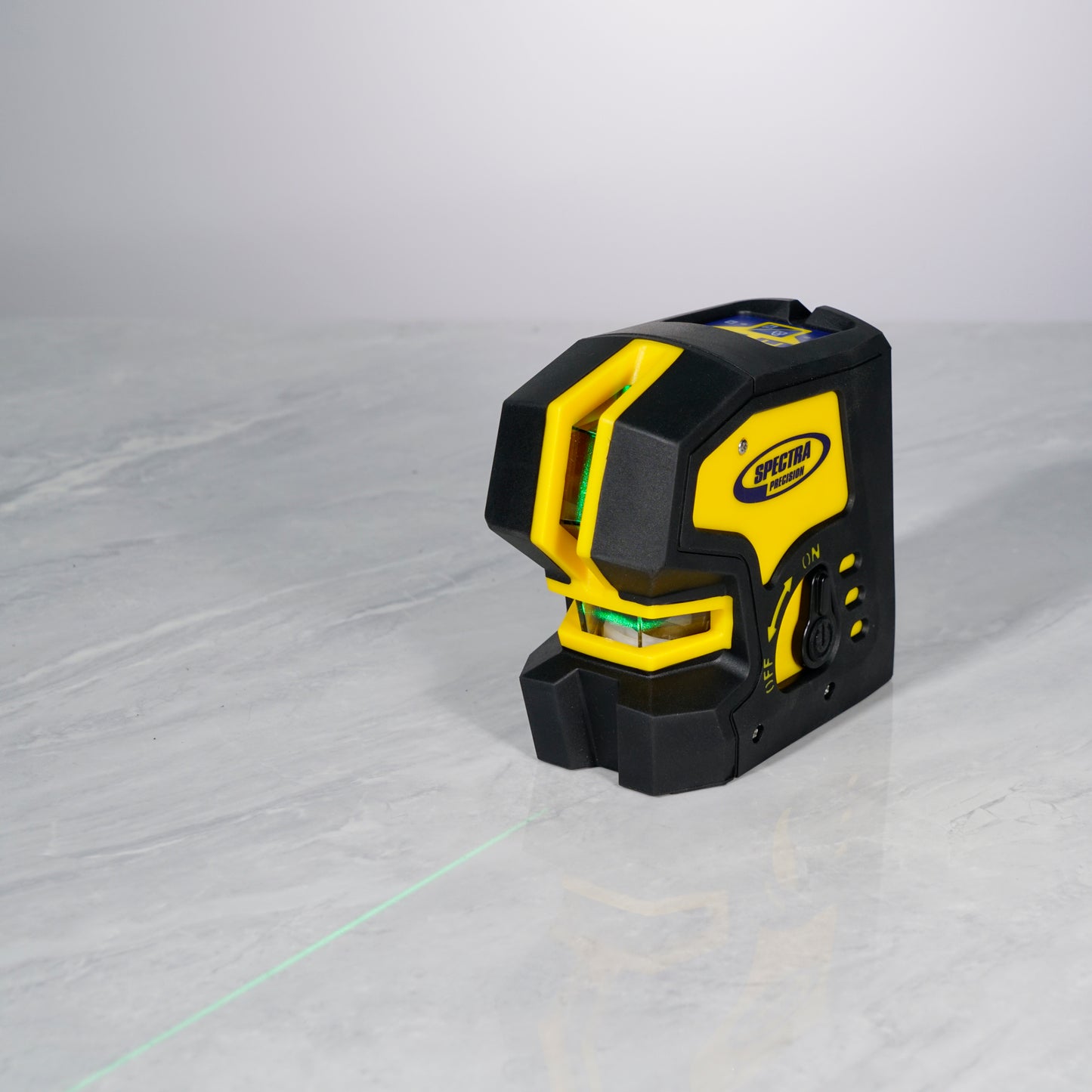 SpectraPrecision selbstnivellierender Kreuzlinienlaser LT20XG, grüner Laserstrahl