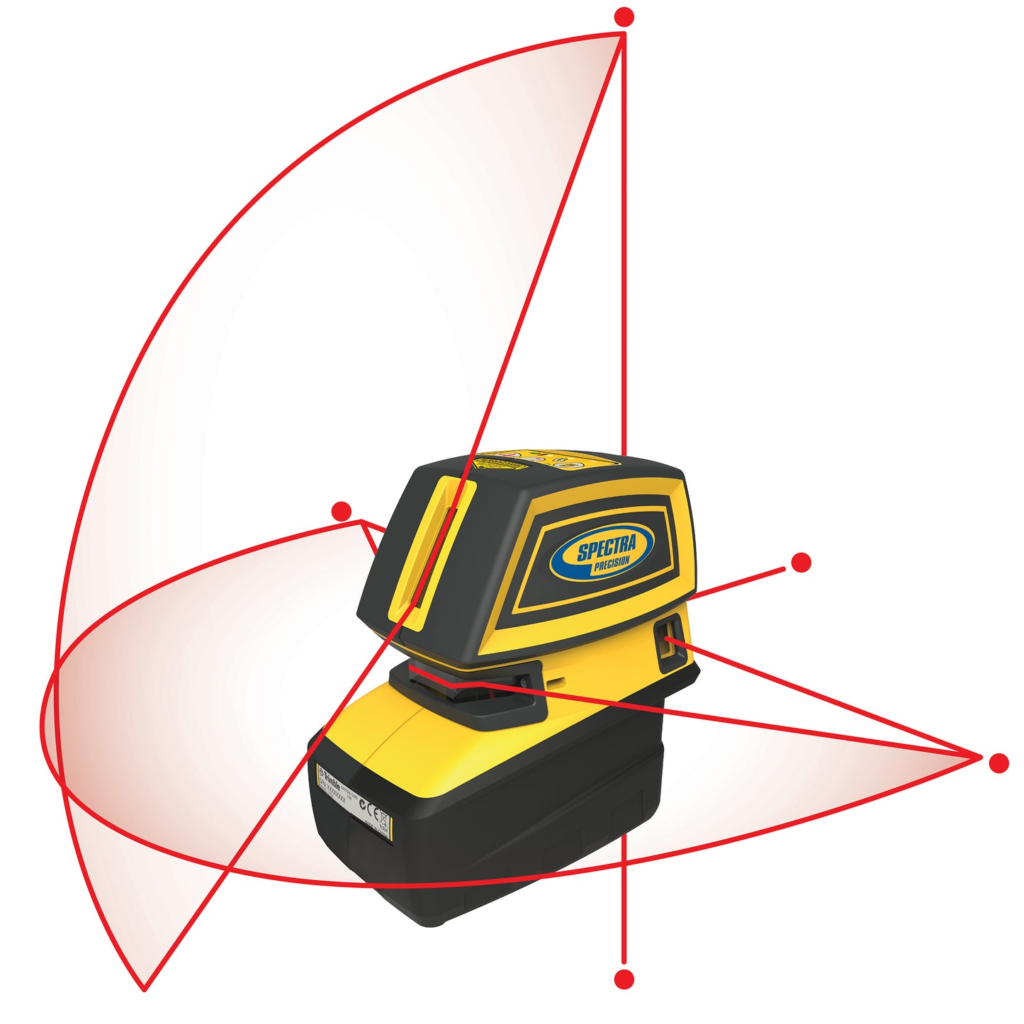 Spectra selbstnivellierender Punkt- und Linienlaser SpectraPrecision LT52