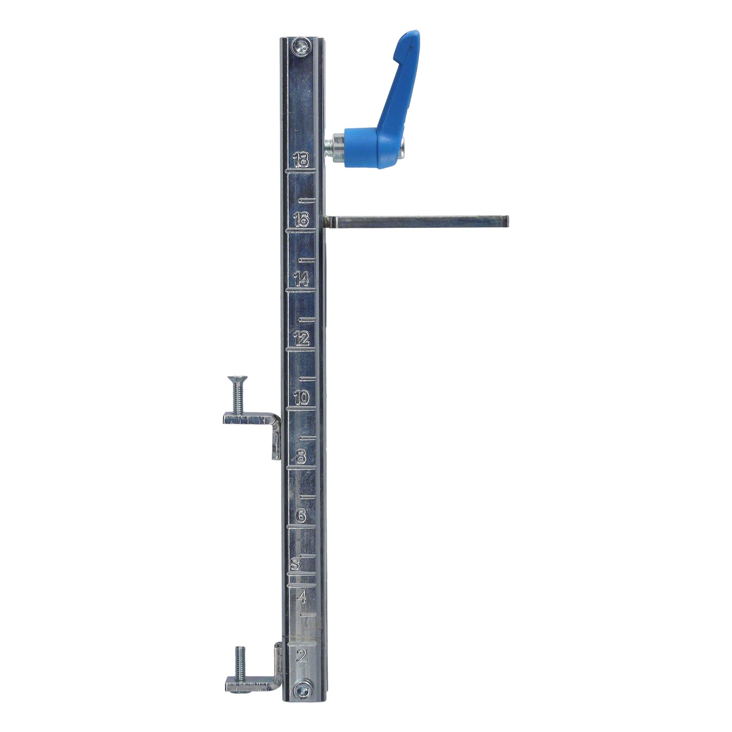 variabler Höhenanschlag von 0-18cm für Abziehschiene