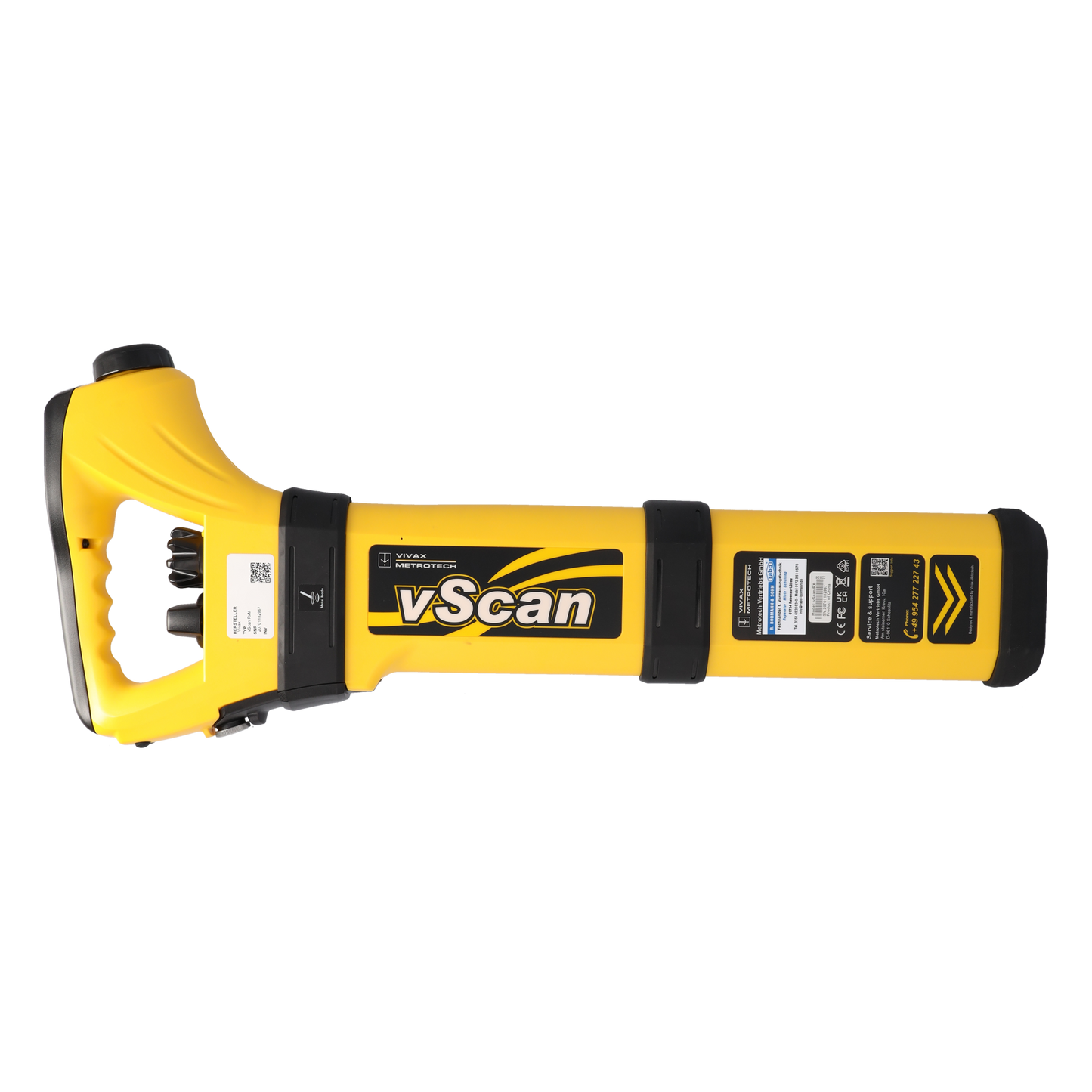 Cable locator with digital depth measurement vScan Receiver Rx Standard