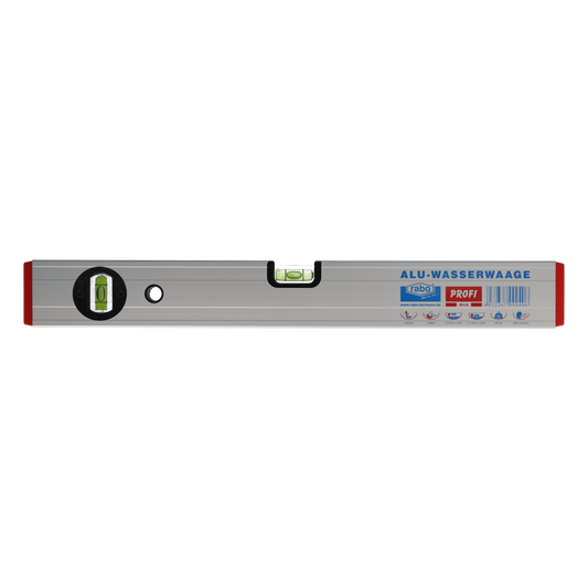 rabo aluminum spirit level 100 cm, adjustable spirit level, spirit levels for precise horizontal and vertical measurements "Professional"