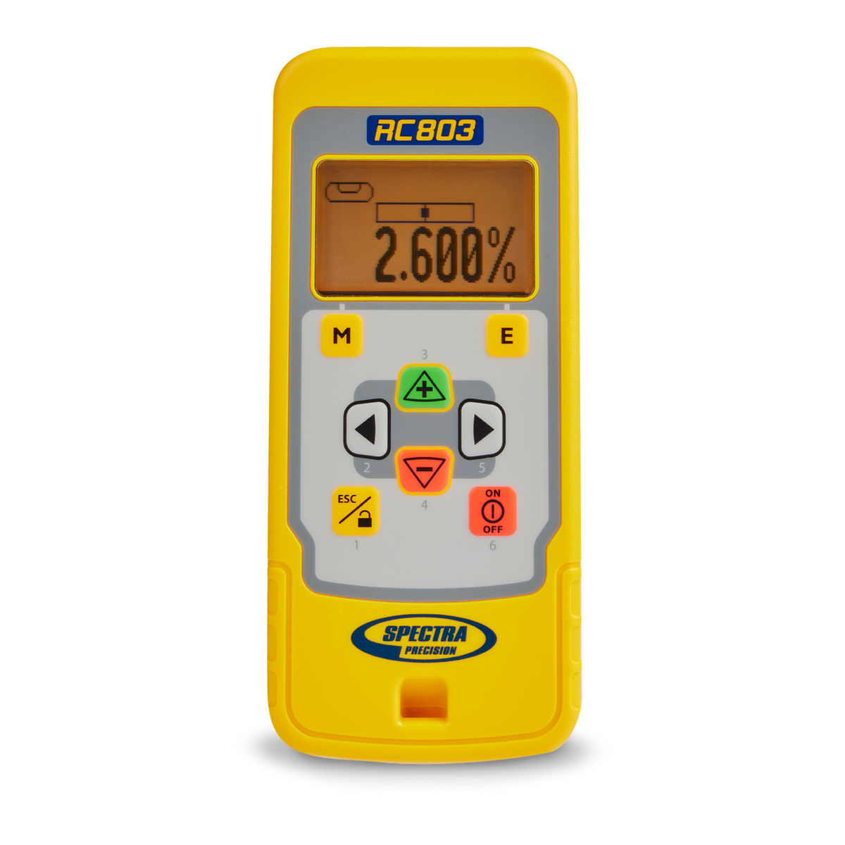 Spectra Precision RC803 Fernbedienung für Kanalbaulaser DGx13-Serie