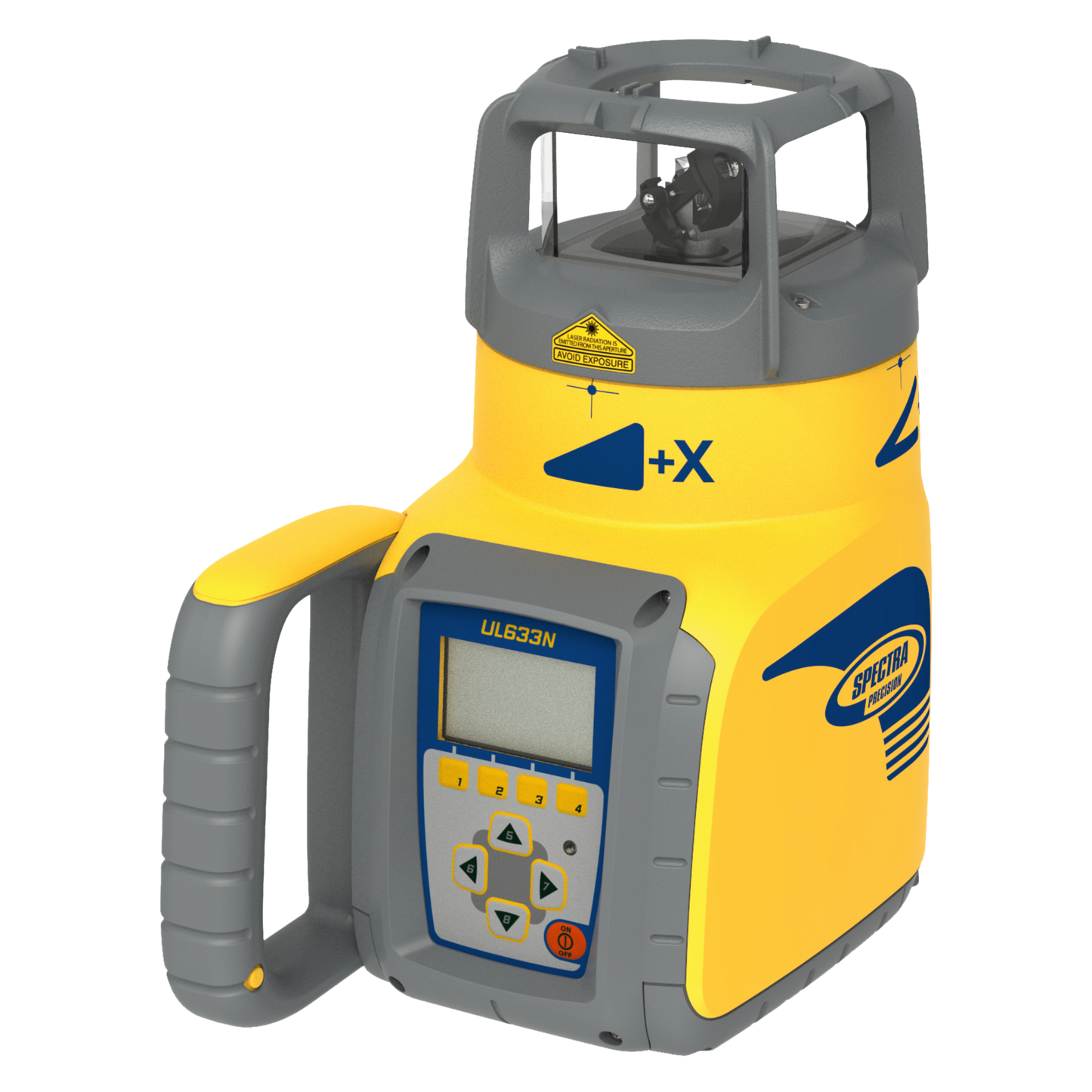 Laser d'inclinaison 3 axes entièrement automatique SpectraPrecision UL633N, avec 2x HL760, télécommande RC603N et spot finder SF601
