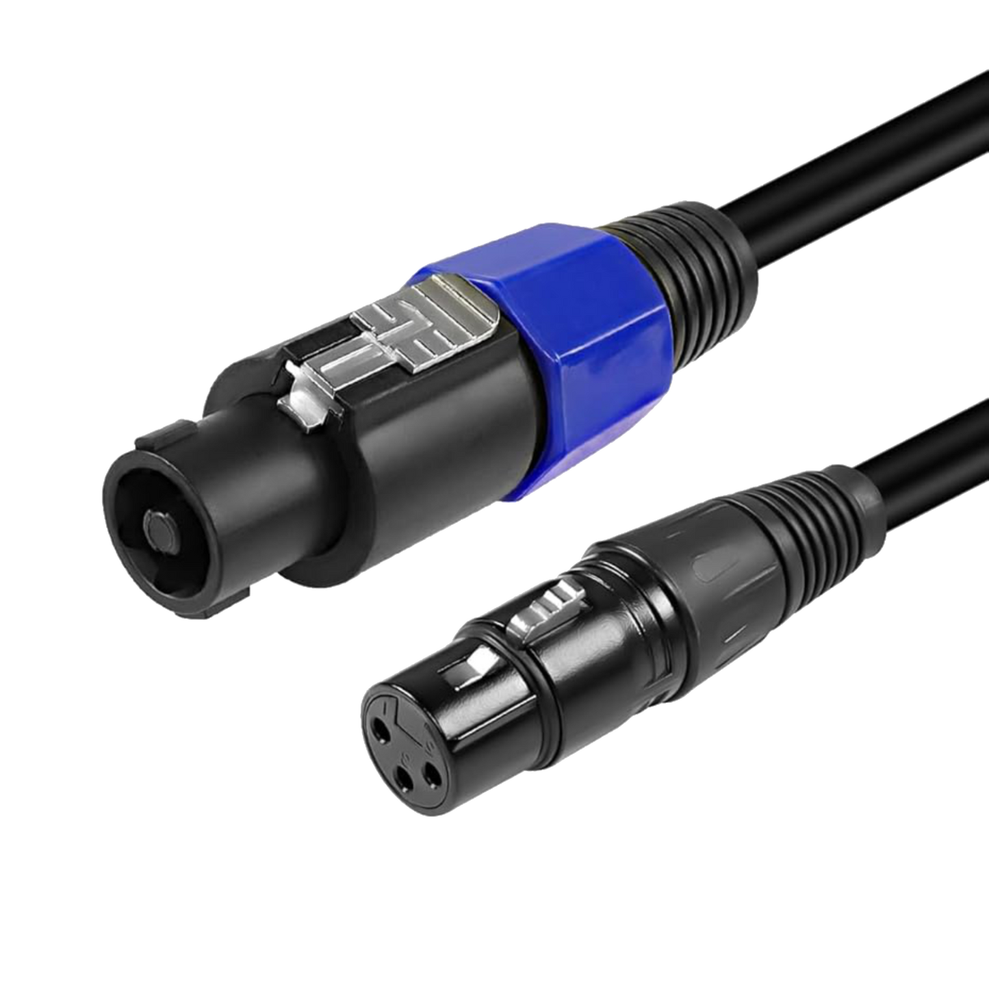 Adapter XLR weiblich auf SPO (SpeakON) männlich