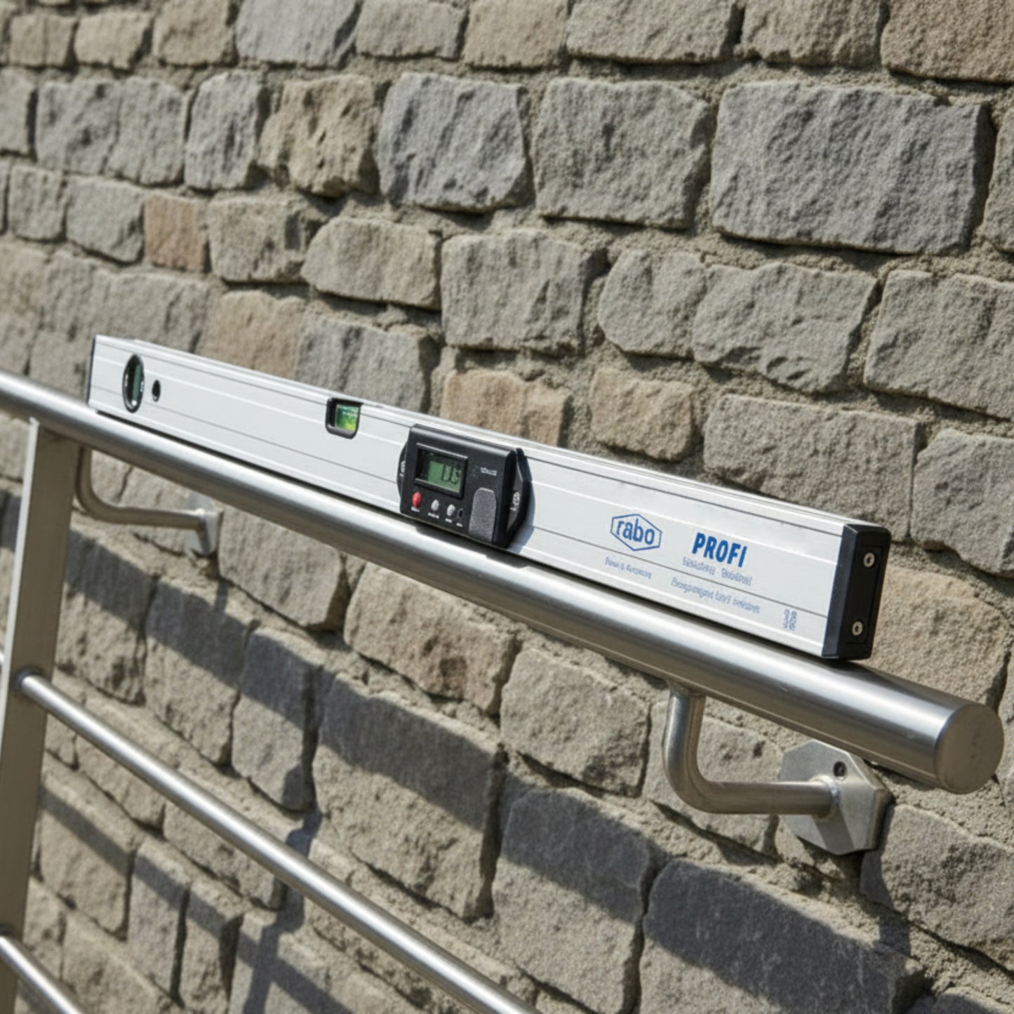 rabo electronic inclination spirit level length 120cm adjustable and replaceable spirit levels length 120cm 