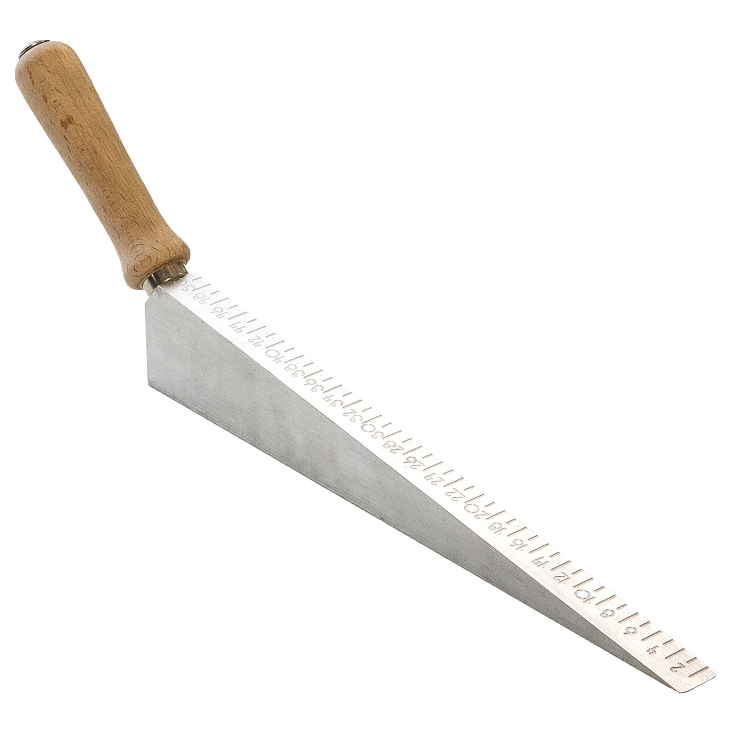 rabo measuring wedge light metal with wooden handle, 0.5-50mm