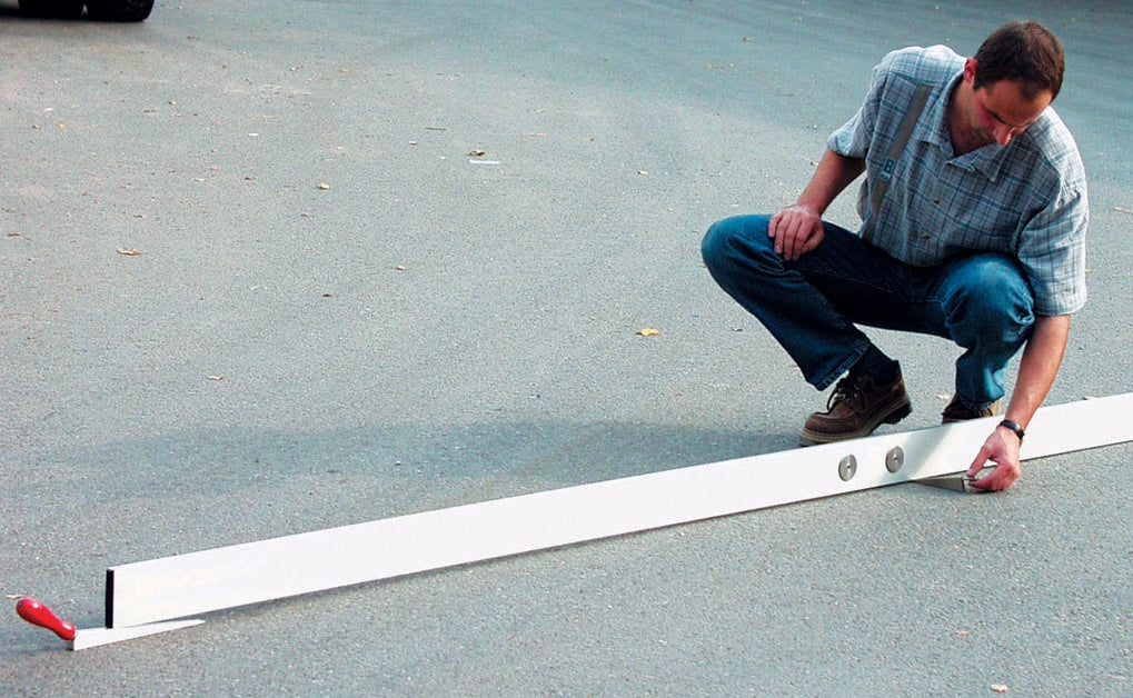 rabo aluminum straightedge | Horizontal and vertical spirit level adjustable | Length 200cm