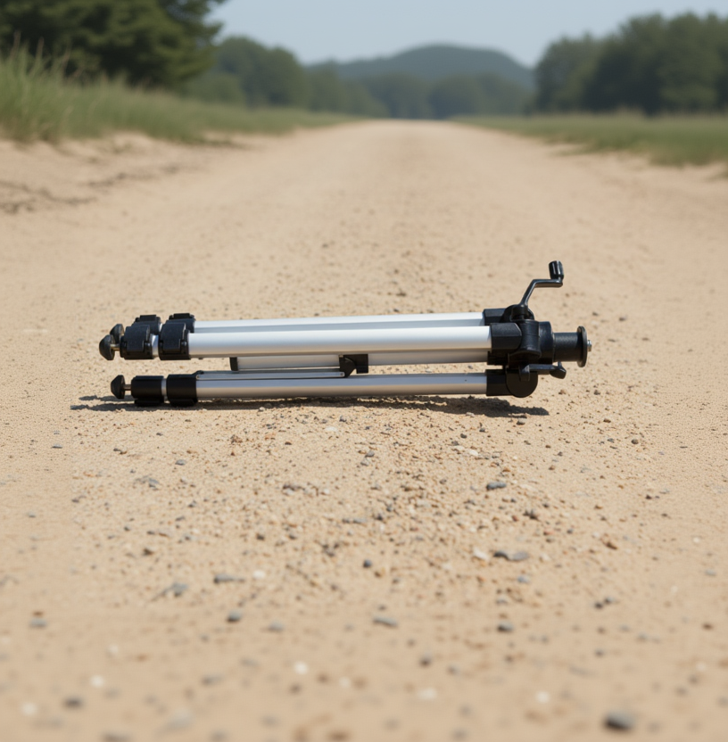 Mini trépied à manivelle Rabo Spectra, environ 0,63-1,67 m, avec support d'instrument BSS-01